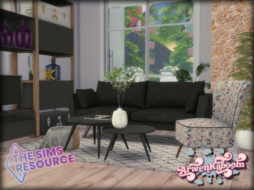Brymming Main SET By Arwenkaboom 3 sims 4 cc brymming main set by arwenkaboom 5