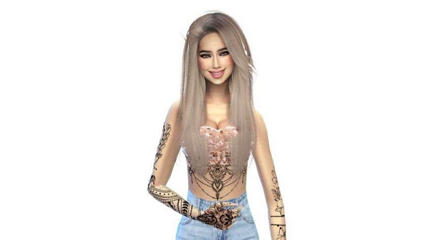 Chatalea Cherie 1 Chatalea Cherie Sims 4 CC