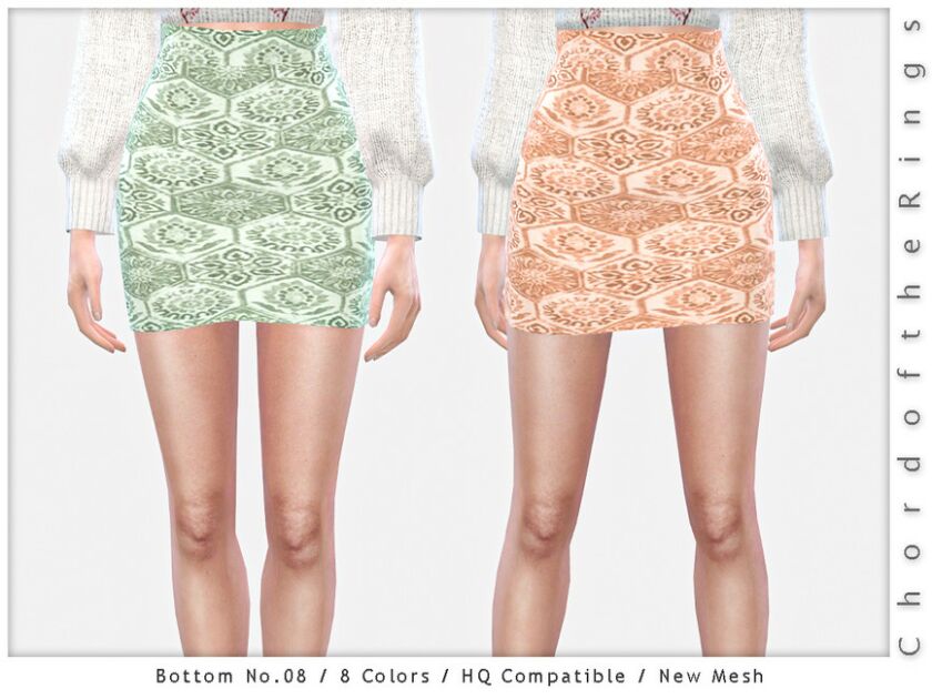 Chordoftherings Bottom NO.08 By Chordoftherings 1 Chordoftherings Bottom NO.08 By Chordoftherings Sims 4 CC