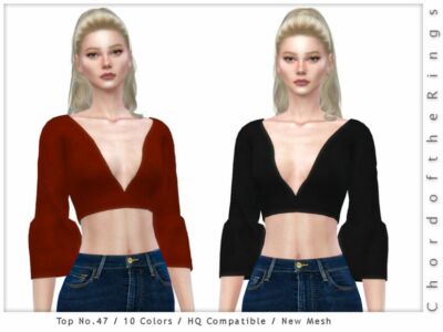 Chordoftherings TOP NO.47 By Chordoftherings Sims 4 CC