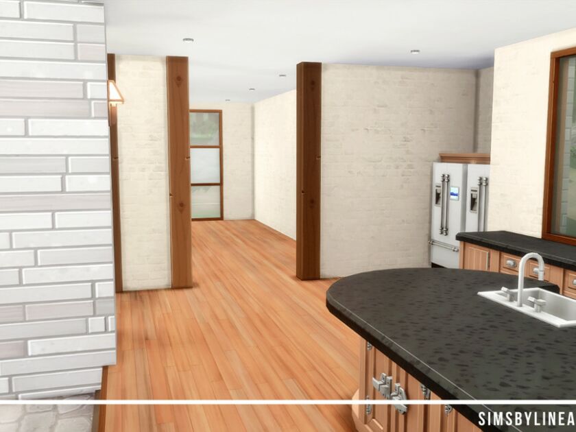 Contemporary Lodge By Simsbylinea 5 sims 4 cc contemporary lodge by simsbylinea 4