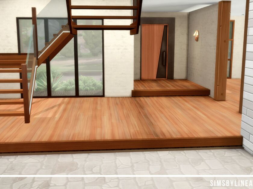 Contemporary Lodge By Simsbylinea 4 sims 4 cc contemporary lodge by simsbylinea 5