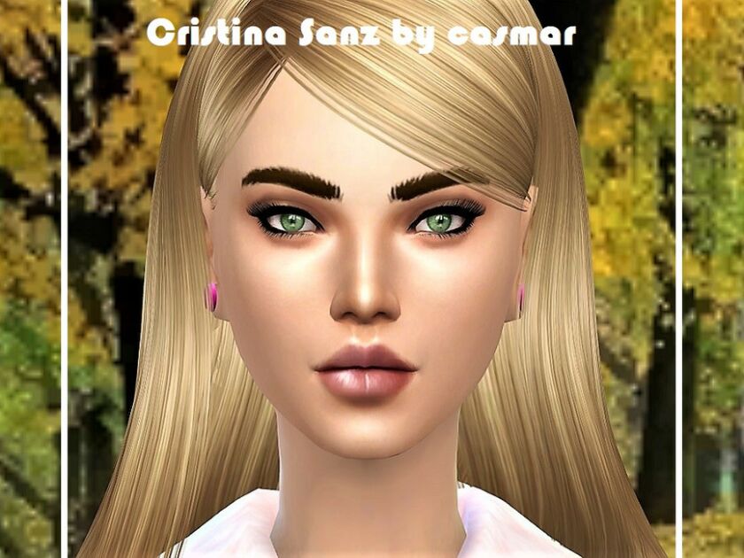 Cristina Sanz By Casmar Sims 4 CC