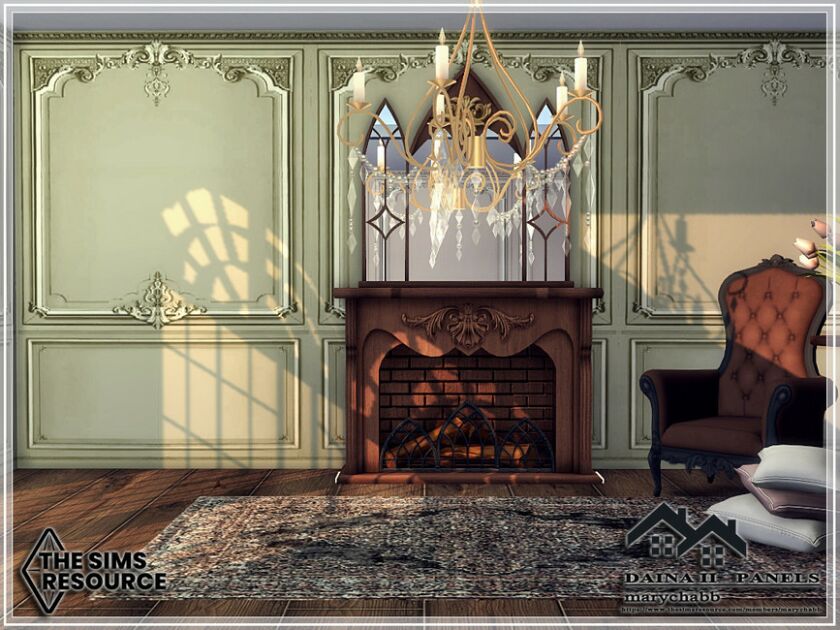 Daina II – Panels By Marychabb 4 sims 4 cc daina ii panels by marychabb 2