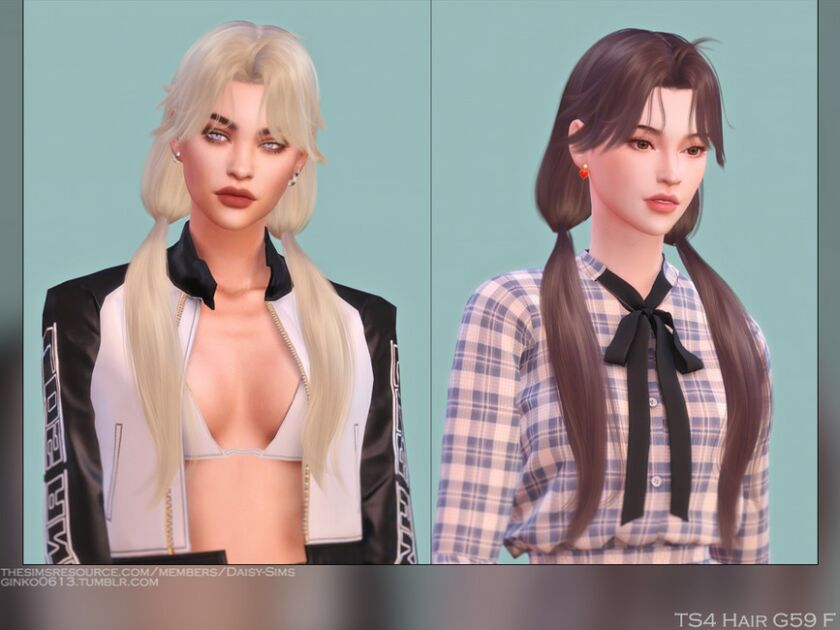 Daisysims Female Hair G59 By Daisy-Sims 1 Daisysims Female Hair G59 By Daisy-Sims Sims 4 CC