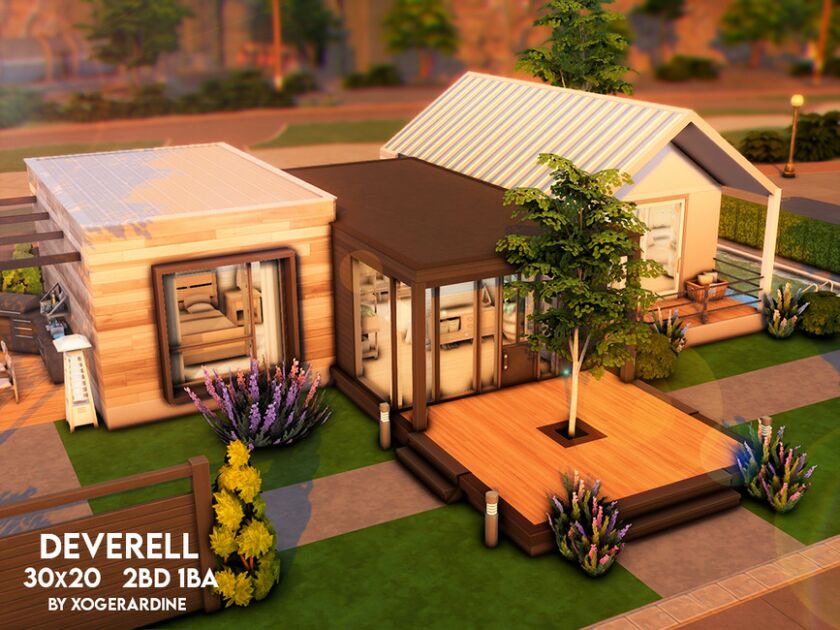 Deverell (NO CC) By Xogerardine 1 Deverell (NO CC) By Xogerardine Sims 4 CC