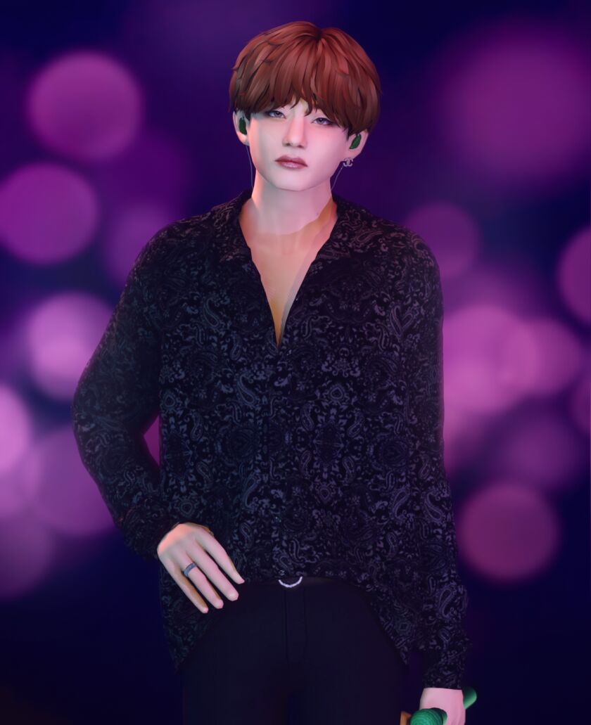 Dimple Collab Hairstyles 5 sims 4 cc dimple collab hairstyles 6