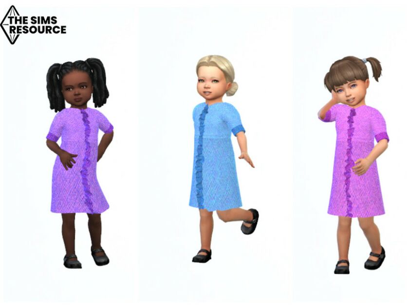 Erinaok Toddler Dress 0813 By Erinaok 1 Erinaok Toddler Dress 0813 By Erinaok Sims 4 CC