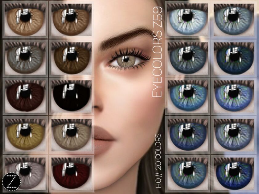 Eyecolors Z59 By Zenx 1 Eyecolors Z59 By Zenx Sims 4 CC