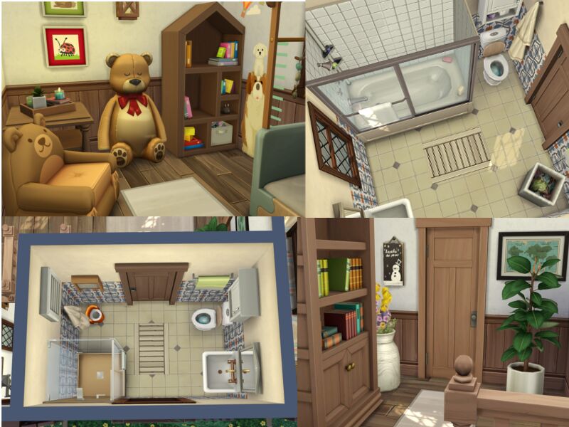 Family Farmhouse // NO CC By Flubs79 3 sims 4 cc family farmhouse no cc by flubs79 6