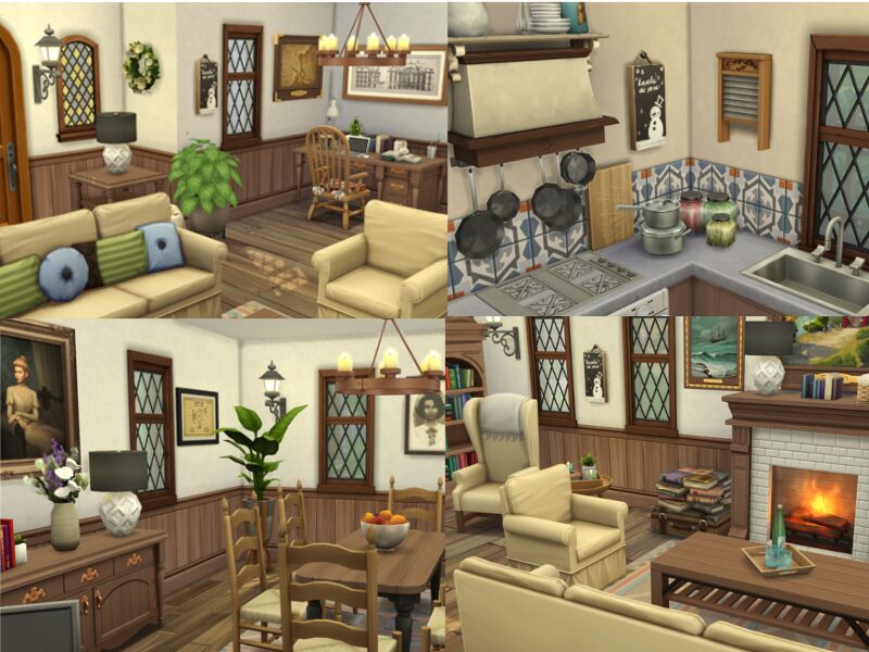 Family Farmhouse // NO CC By Flubs79 2 sims 4 cc family farmhouse no cc by flubs79 7