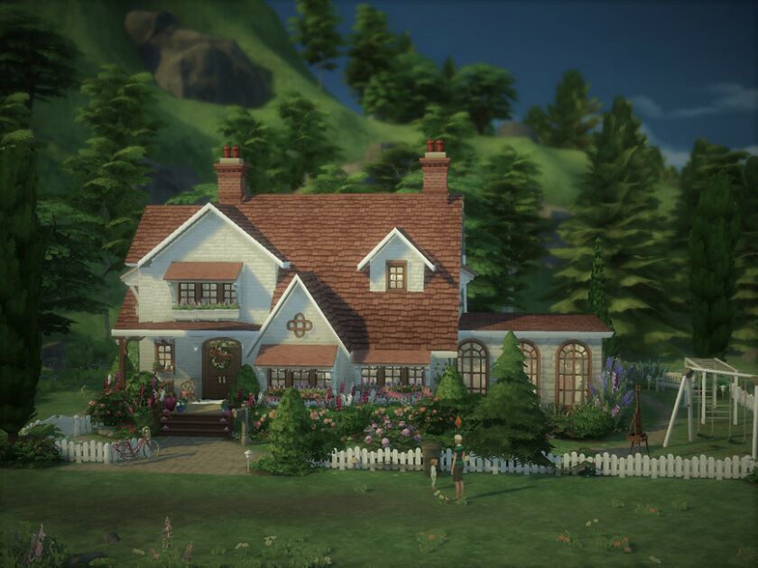 Forest Cottage NO CC By SGK45 7 sims 4 cc forest cottage no cc by sgk45 2