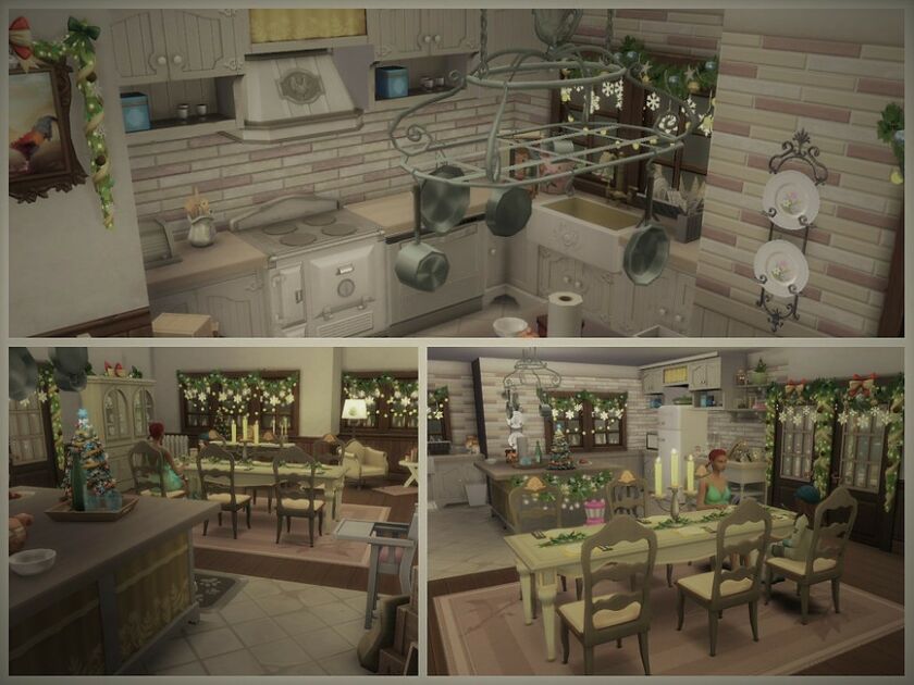 Forest Cottage NO CC By SGK45 4 sims 4 cc forest cottage no cc by sgk45 5