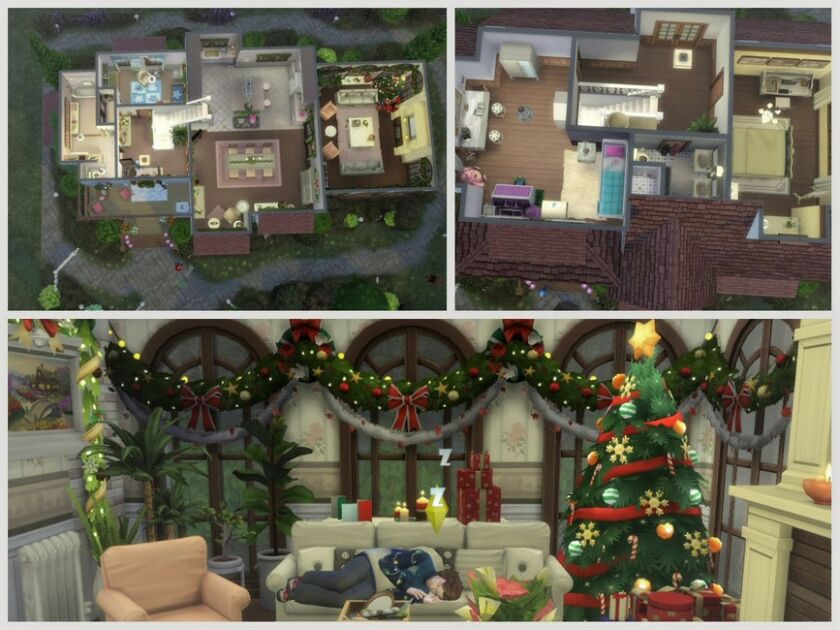 Forest Cottage NO CC By SGK45 3 sims 4 cc forest cottage no cc by sgk45 6