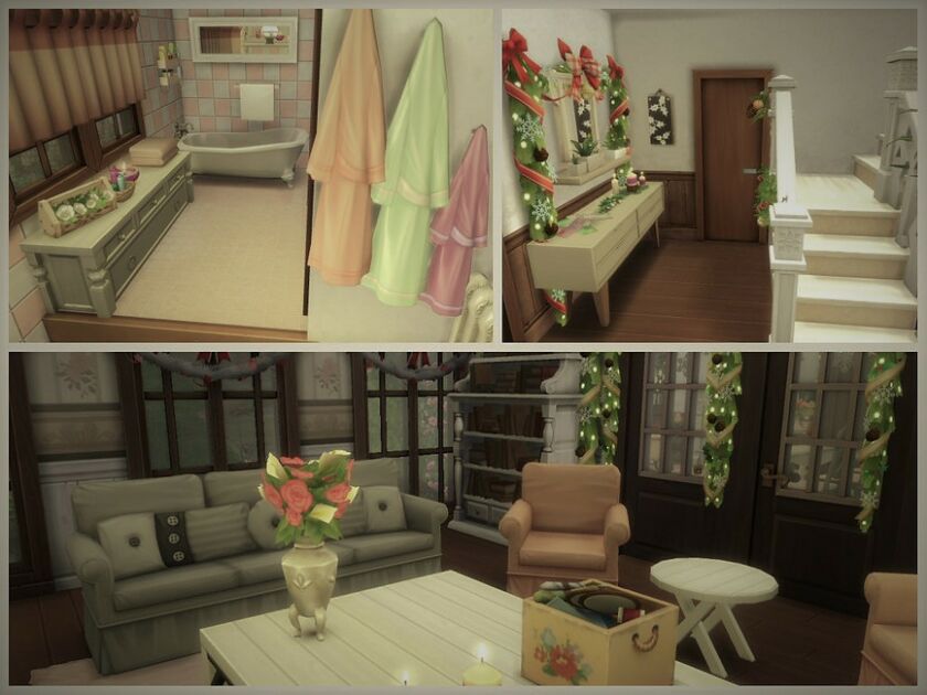 Forest Cottage NO CC By SGK45 2 sims 4 cc forest cottage no cc by sgk45 7