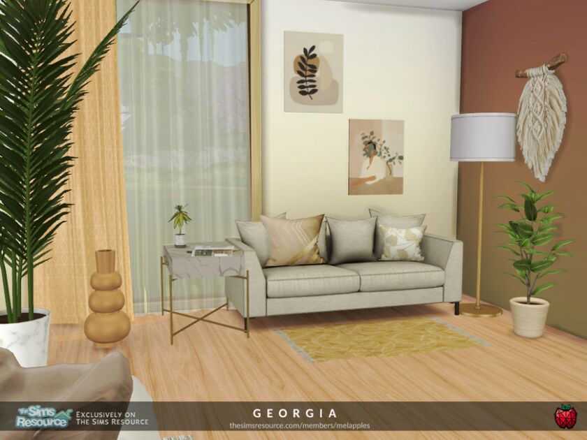 Georgia Bedroom By Melapples 6 sims 4 cc georgia bedroom by melapples 3