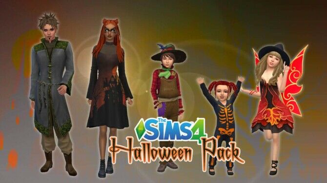 Halloween Pack 2021 1 Halloween Pack 2021 Sims 4 CC