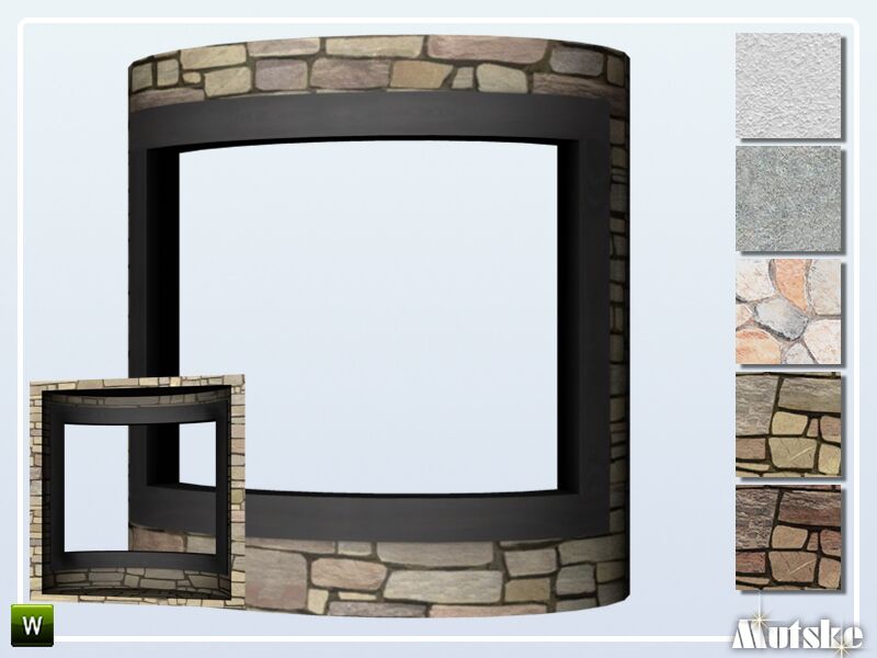 Hampton Window Tall 3×1 By Mutske Sims 4 CC