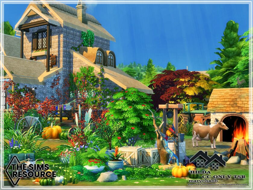 Hilda – CC Only TSR By Marychabb 5 sims 4 cc hilda cc only tsr by marychabb 4