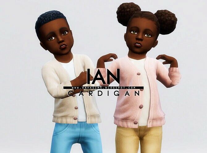 IAN Cardigan 1 IAN Cardigan Sims 4 CC