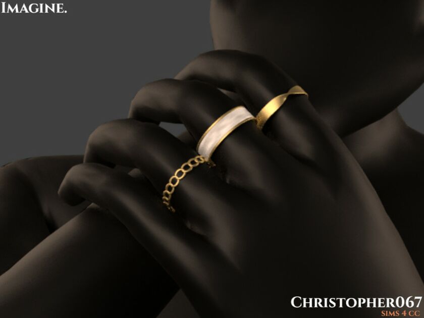 Imagine Rings / Christopher067 3 sims 4 cc imagine rings christopher067 by christopher067 3
