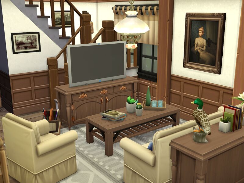 IVY Cottage // NO CC By Flubs79 6 sims 4 cc ivy cottage no cc by flubs79 2