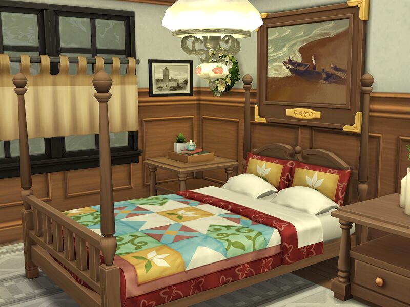 IVY Cottage // NO CC By Flubs79 3 sims 4 cc ivy cottage no cc by flubs79 6