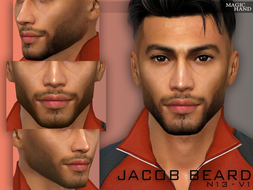 Jacob Beard N13 – V1 By Magichand 1 Jacob Beard N13 – V1 By Magichand Sims 4 CC