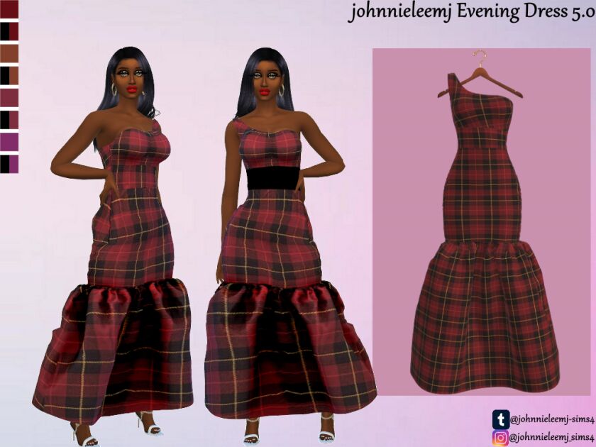 Johnnieleemj Evening Dress 5 By Johnnieleemj 1 Johnnieleemj Evening Dress 5 By Johnnieleemj Sims 4 CC