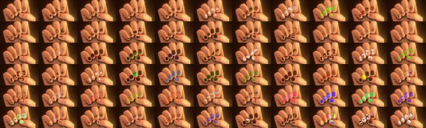 sims 4 cc keiros 400 follower gift funky nails 2