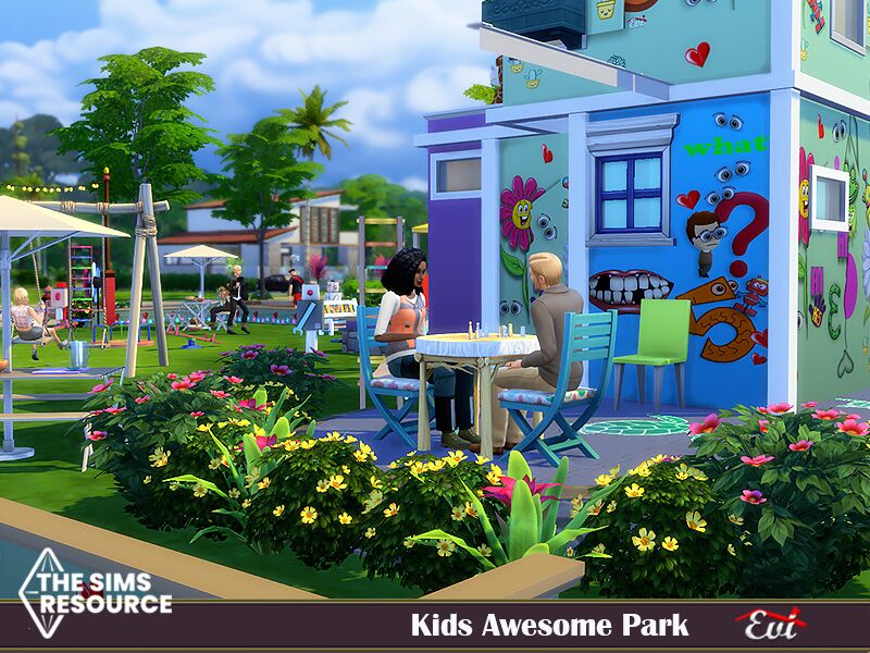 Kids Awsemome Park By EVI 4 sims 4 cc kids awsemome park by evi 6