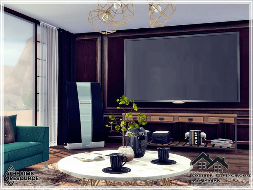 Koliber – Living Room By Marychabb 3 sims 4 cc koliber living room by marychabb 3