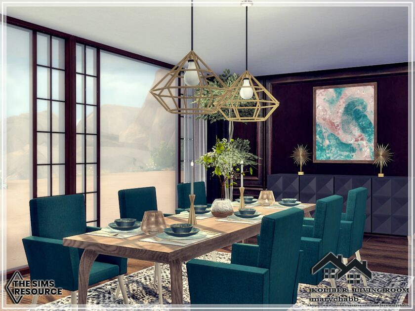Koliber – Living Room By Marychabb 2 sims 4 cc koliber living room by marychabb 4