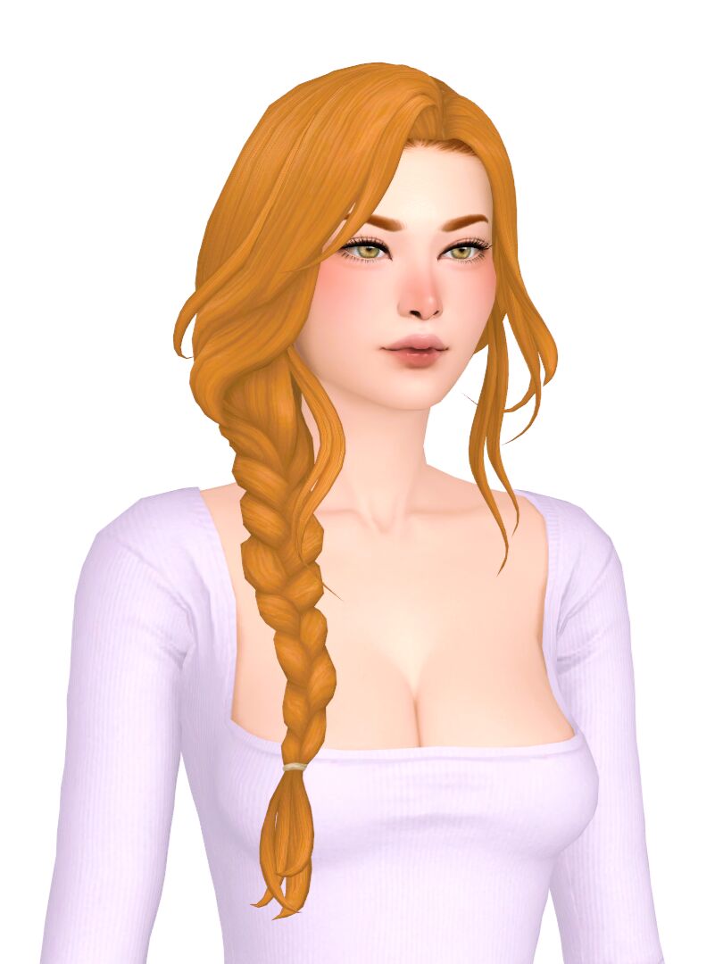LAS Time WAS Buns, Buns, Buns. SO NOW, Here's Braids, Braids, Braids!1 Phoebe Hair 💜 2 Strawberry POP Hair 💜 3 Agnes Hair4... 2 sims 4 cc las time was buns buns buns so now heres 7