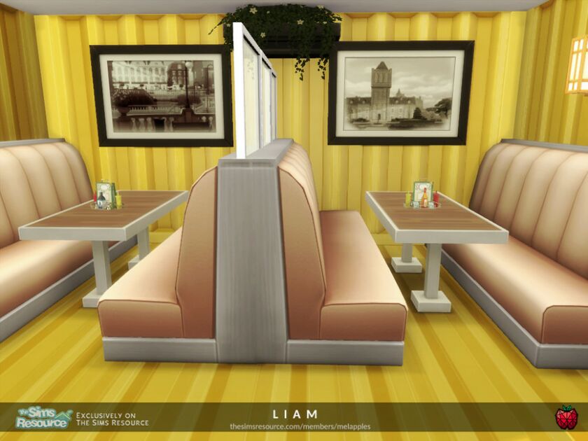 Liam Cafe By Melapples 5 sims 4 cc liam cafe by melapples 5
