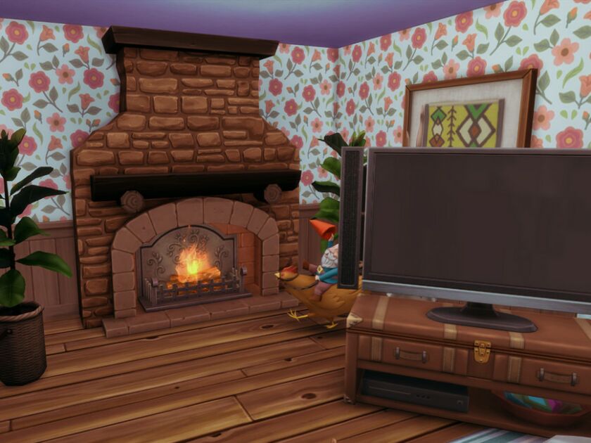 Lil’Cottage |NO CC By Genkaiharetsu 3 sims 4 cc lilcottage no cc by genkaiharetsu 6