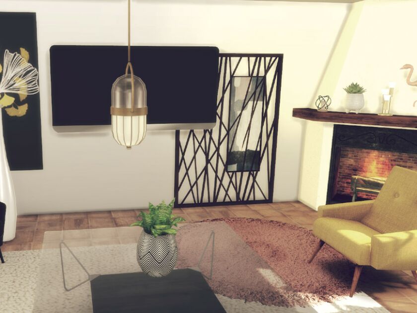 Lilla Livingroom By Genkaiharetsu 3 sims 4 cc lilla livingroom by genkaiharetsu 7