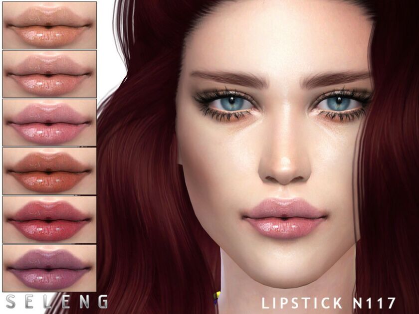 Lipstick N117 By Seleng 1 Lipstick N117 By Seleng Sims 4 CC