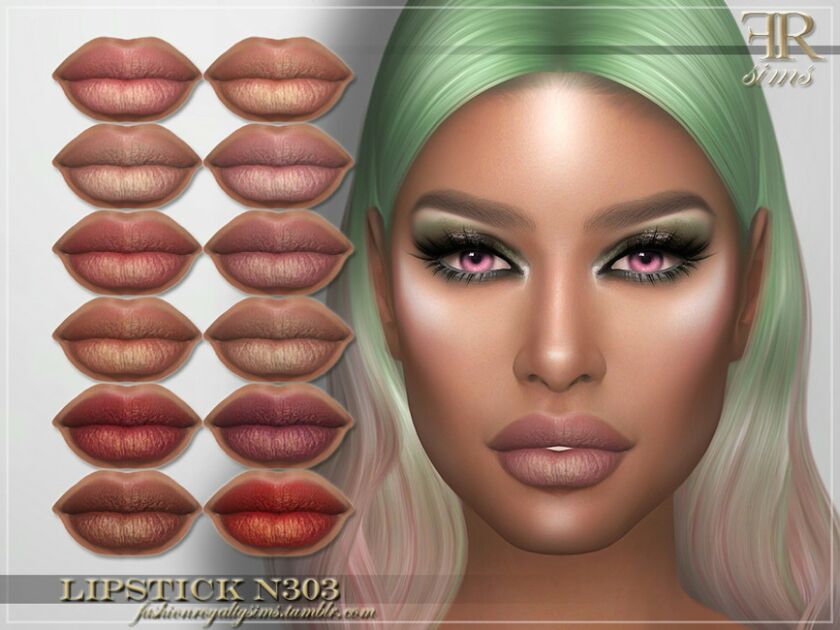 Lipstick N303 By Fashionroyaltysims 1 Lipstick N303 By Fashionroyaltysims Sims 4 CC