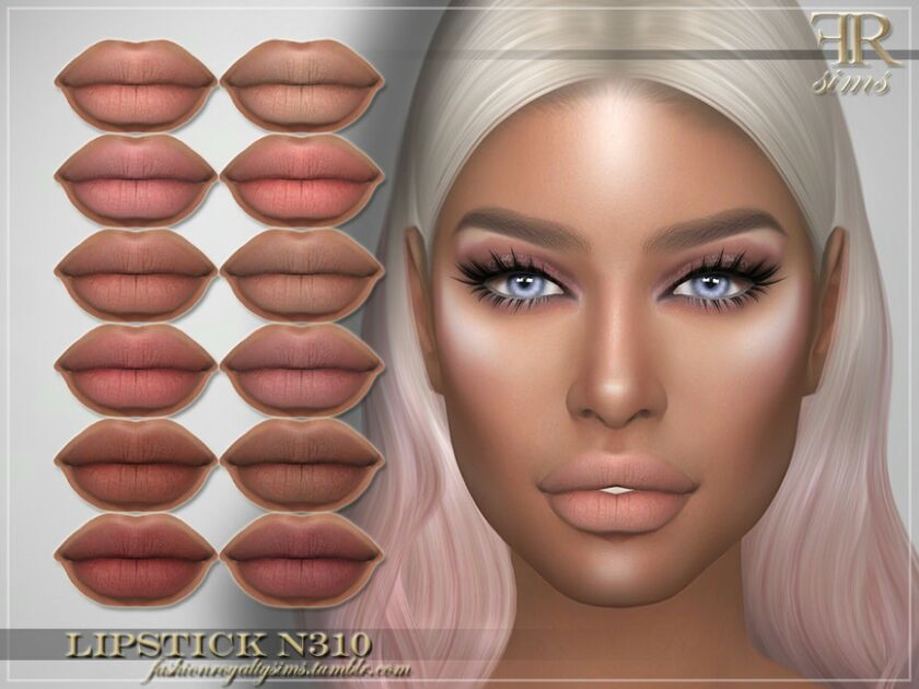 Lipstick N310 By Fashionroyaltysims 1 Lipstick N310 By Fashionroyaltysims Sims 4 CC