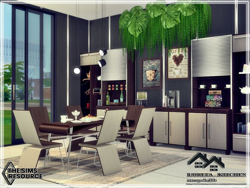 Loreta – Kitchen By Marychabb 4 sims 4 cc loreta kitchen by marychabb 4