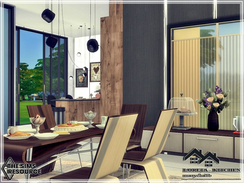 Loreta – Kitchen By Marychabb 2 sims 4 cc loreta kitchen by marychabb 5