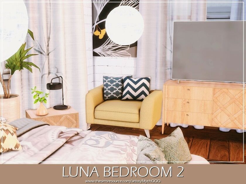 Luna Bedroom 2 By Mychqqq 4 sims 4 cc luna bedroom 2 by mychqqq 5