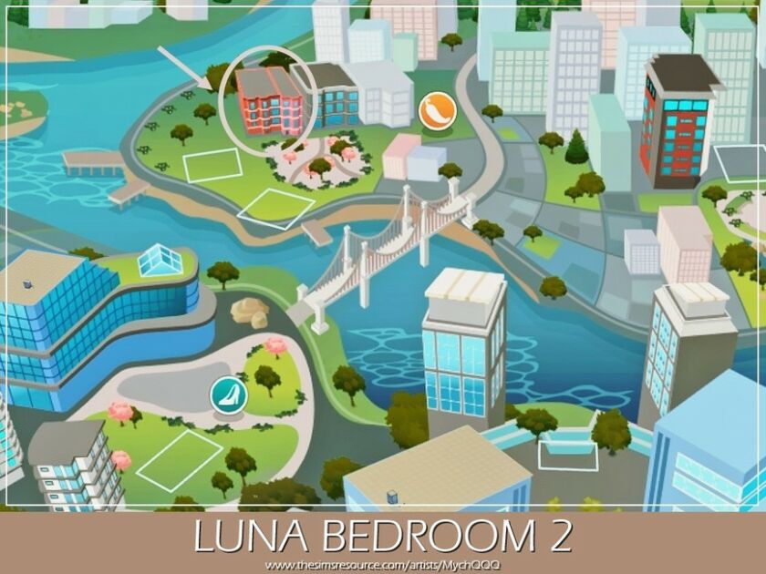 Luna Bedroom 2 By Mychqqq 3 sims 4 cc luna bedroom 2 by mychqqq 7