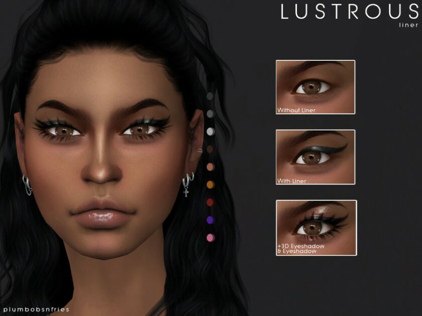 Lustrous | Liner 1 Lustrous | Liner Sims 4 CC
