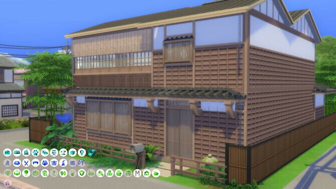 Machiya 5-3-1 Shinrinyoku Home 1 Machiya 5-3-1 Shinrinyoku Home Sims 4 CC