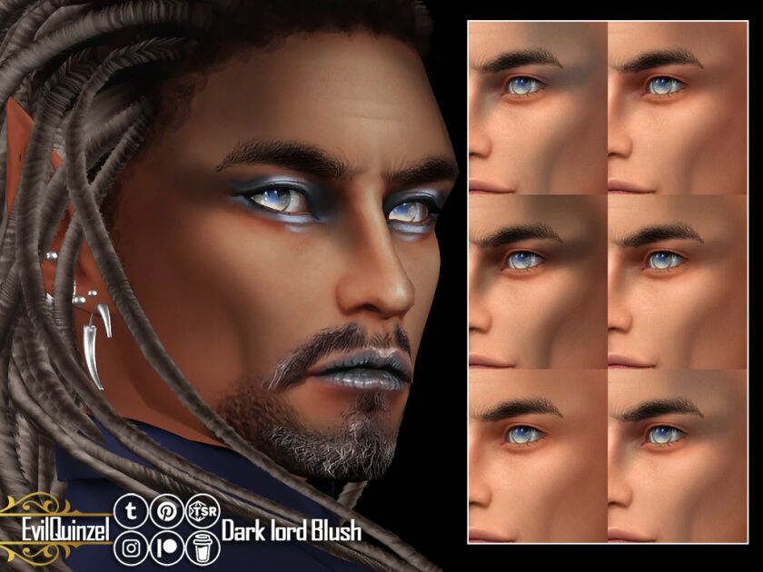 Makeup Specifically Conceive ON A Male Model! I Hope YOU Enjoy It! 3 sims 4 cc makeup specifically conceive on a male model i 2