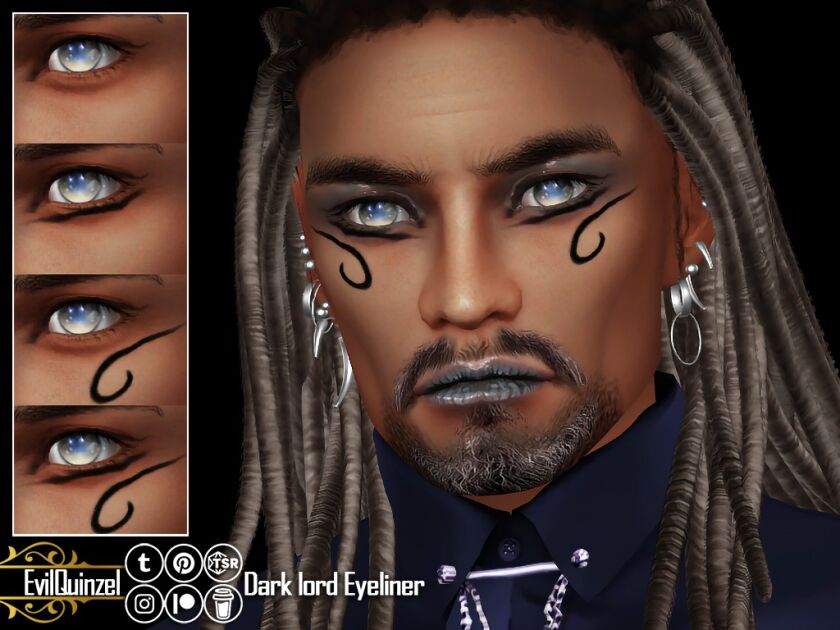 Makeup Specifically Conceive ON A Male Model! I Hope YOU Enjoy It! 4 sims 4 cc makeup specifically conceive on a male model i 3