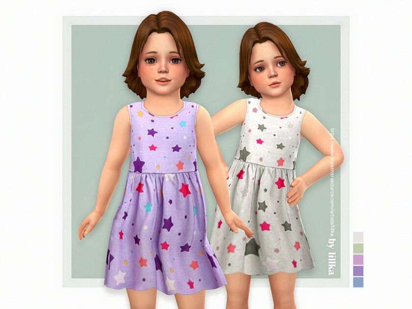 Maxima Dress By Lillka 1 Maxima Dress By Lillka Sims 4 CC