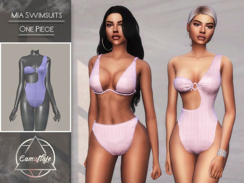 MIA Swimsuits – ONE Piece By Camuflaje 1 MIA Swimsuits – ONE Piece By Camuflaje Sims 4 CC
